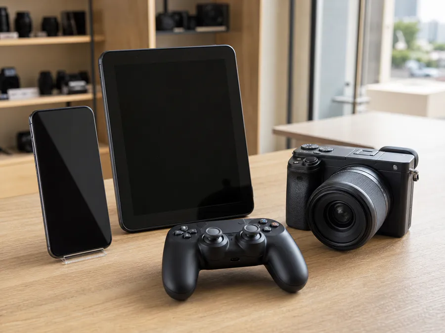 Smartphone, tablet, camera and game controller