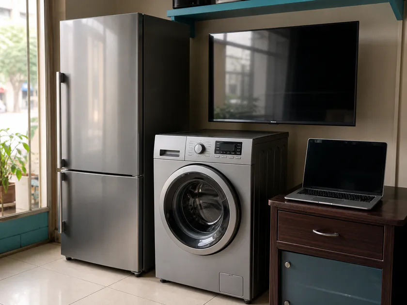 Clean checked home appliances